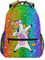 HaJie Rucksack Regenbogen Einhorn Dab Swag Reise Daypack Große Kapazität Rucksack Casual Schule Buch Tasche Schultergurte Computer Laptop Tasche für Damen Herren Teenager Mädchen Jungen