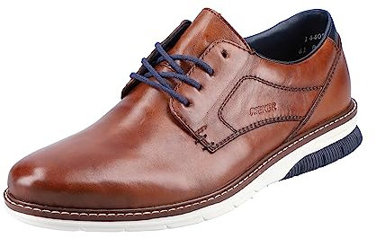 Rieker Homme 14402 Plat Oxford, Braun / 24, 43 EU