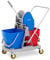 ulsonix Carrello Pulizie Professionale Con Secchio Lavapavimenti Doppio E Strizzatore UNICLEAN 11 (40 litri, Plastica)