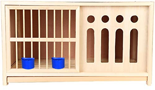 YHRJ Vogel voliere Professioneller Brieftauben-Nistkasten, Bequemer Und Atmungsaktiver Tauben-passender Käfig, Natürliche Kiefer Taubenvorräte, Einfache Installation (Color : Primary Color C)