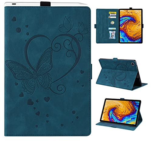 Auslbin Funda para Galaxy Tab A7 10.4 2020,Funda de Cuero PU con Función Auto-Reposo/Activación,Funda Compatible Samsung Galaxy Tab A7 10.4 Pulgadas SM-T500/T505/T507,Azul