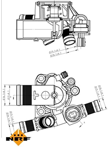 NRF Thermostat, Kühlmittel 725051