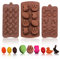 3 Pcs Easter Moulds, Easter Egg Mould Easter Chocolate Making Silicone Chocolate Mould Egg Rabbit Basket Shape Jelly Mould Cake Candle Baking Moulds for Easter Day