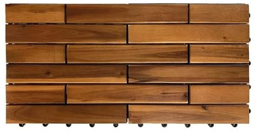 Bagno Italia Mattonelle in Legno Rivestimento Pavimenti Esterni 0,9 mq 5 Piastrelle da 60x30 cm