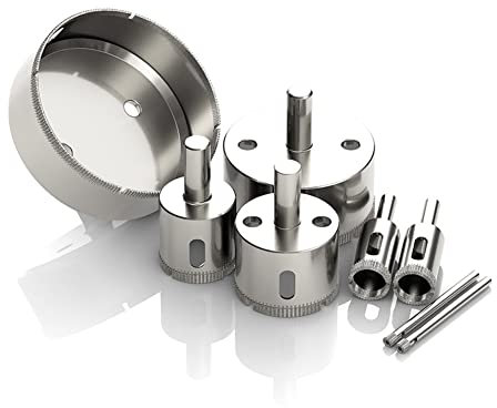 SYDARSYN Brocas de Diamante, Taladro de Cristal, Taladro Diamante para Cristal, Azulejo, Cerámica, Mármol, Porcelana (3mm)