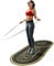 Springseilmatte, 160 x 68,6 cm, rutschfest, für drinnen und draußen, 7 mm dick, hochdichtes Trainings-Springseil-Pad für Zuhause, Fitnessstudio, Bodenbelag, Beton-Springseil
