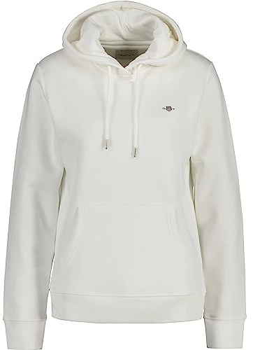 Gant Damen Rel Shield Hoodie Kapuzenpullover