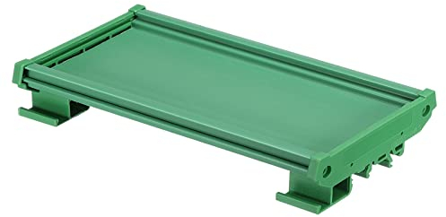 sourcing map DIN Schienenträger Ersatz für 210mm x 72mm Leiterplatte Gehäuse Halterung Grün