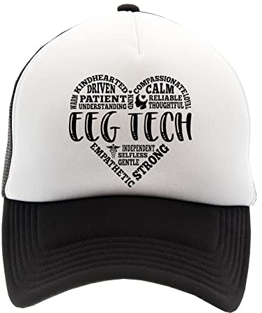 Hopestly Eeg Tech, Electroencephalograph Kappe Baseball Unisex Herren Damen Erwachsene Einstellbar Cap Unisex Men's Women's
