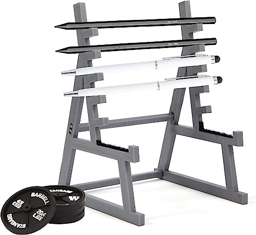 COLEESON Squat Rack Stifthalter, Fitnessgeräte Mini Stifthalter, Gym Zubehör, Geschenk für Fitness-Enthusiasten & Gewichtheben Fans, Neues und Kreatives Geschenk (A)