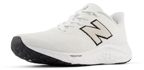 New Balance Herren Fresh Foam Arishi V4 Laufschuh, Weiß/Reflexion/Schwarz, 46.5 EU