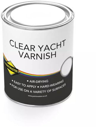 Paintmaster Clear Yacht Varnish: High-Quality, Durable Resin for Interior and Exterior Surfaces (Clear Yacht Varnish - 5L, Clear)