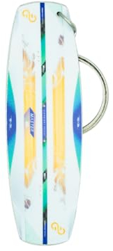 Fresh Kitesurfing Eleveight Master 2024 Kiteboard Schlüsselanhänger Real Kiteboard - Kite-Brett Schlüsselanhänger