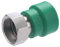 Manguito mixto PPR con tuerca giratoria rosca hembra 1'1/4 – Ø40 mm | Ideal para uniones desmontables en fontanería | Resistente, estanco y fácil de instalar | QUICK PLOMBERIE