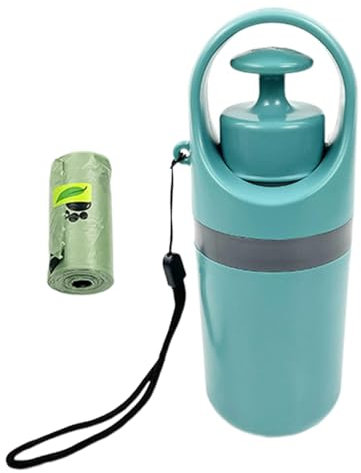 Ramasse-crottes avec fixation de sac, ramasse-crottes pour chien - Ramasse-crottes portables - Ramasseur de déchets pour chiens, pelle à déjections canines avec distributeur de sacs, facile à utiliser