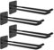 XeCeXe Gancho pesado de gancho de garaje, estante de almacenamiento pesado de pared de garaje de percha de pared de (4pcs)