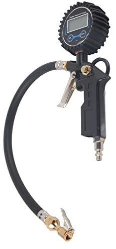 Tester di Estenzione per Pneumatici per Pneumatici per Auto Ad Alta Precisione - Barometri per Sicurezza con Collegamento per la Testa Maschile