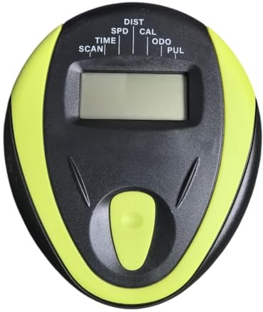 Qianly Compteur de Vitesse PC, Affichage de Vélo Dynamique de Voiture de Fitness Multifonctionnel, Moniteur de de Remplacement pour Ordinateur de Vélo d'Appartement, Stepper, Homme et Femme