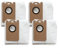 Jotekonoby For Ultenic Lot de 4/10 sacs à poussière pour aspirateur robot T10 Pro/TS1, haute efficacité, filtration 4 couches, grande capacité, remplacement facile, résistant à la déchirure, blanc