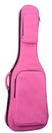 SZLIFE Custodia per basso elettrico con tracolla e maniglia per il trasporto, in tessuto Oxford spesso e imbottito, morbida custodia protettiva da viaggio