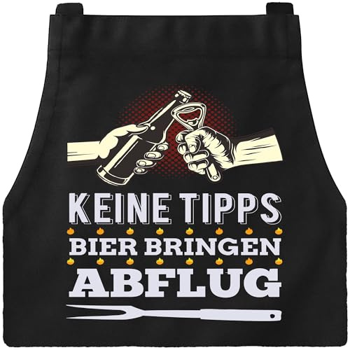 DXDXDXD Grillschürze für Männer Kochschürze Herren Schürze, lustig Grill schürze für Männer küchenschürze Herren mit 4 Taschen