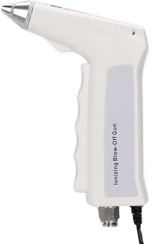 Handheld Anti Static Gun - Ionizing Air Gun for Static Electricity Removal, Includes Ion Release Needle and Indicator Light, Compatible with Air Compressor