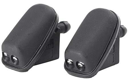 Boquilla De Limpiaparabrisas 2 piezas CARRIL DEL DE CABINACIÓN LIBIER AGUA BAJA AJUSTE USO for FORD FOCUS Mk2 Mk3 2005-2012 Uso de ajuste for Fiesta 2001-2008