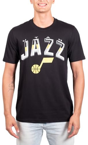 Ultra Game Arched Short Sleeve Tee Herren-T-Shirt, gewölbtes Plexi, kurzärmelig, schwarz, Medium