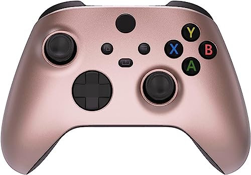 Xbox Soft Touch Design Custom Gaming Controller -Soft Shell for Comfort Grip X for Microsoft Xbox Pink (Rose Gold)