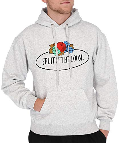 Fruit of the Loom Herren 012208 Kapuzenpullover, Grau (Graumeliert 94), XX-Large