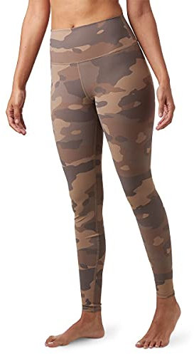 Alo Yoga Damen High Waist Vapor Legging Hose, Putty Camouflage, S