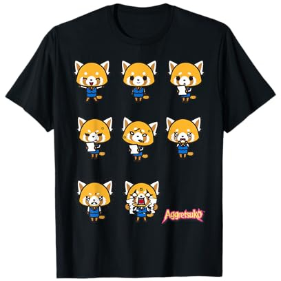 Aggretsuko Current Mood Office T-Shirt T-Shirt