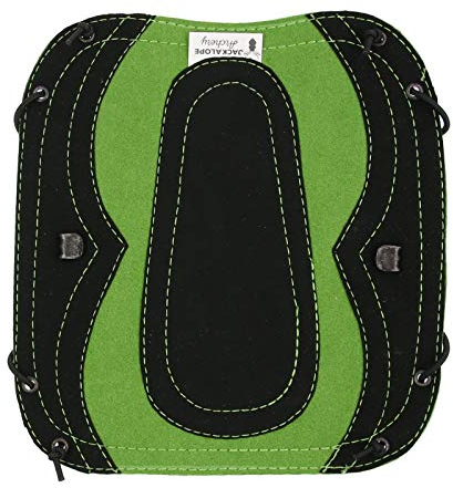 Jackalope Armschutz Easy Fit – robuster Unterarmschutz aus Microfaser – verstellbare Gummischnürung – atmungsaktiv, schnelltrocknend & wasserabweisend | Farbe: Malachite