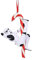 Nemesis Now Stormtrooper-Adorno colgante bastón de Caramelo (12 cm), Resina, Blanco