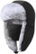 GADIEMKENSD Winter Trapper Hat for Men Warm Russian Ushanka for Women Snow Ski Hunting Trooper Hat with Ear Flaps Chin Strap Windproof Mask Faux Fur Aviator Warm Hat Cold Weather Caps Black XL