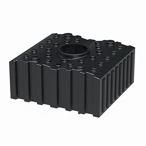 GreenLife Zisterne Flachtank 5000 Liter Solo Ink. 3 Anschlüsse DN 100 mit Gummidichtung - Regenwasserbehälter BZW. Regenwassertank unterirdisch für Regenwasser