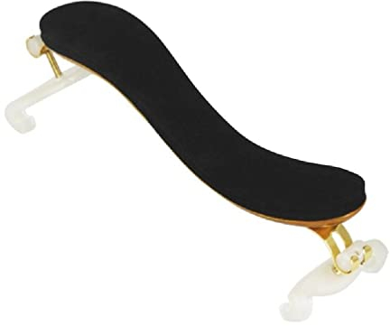 NURCIX Violine Schulterstütze Einstellbare Massivholz Geige Halter Stark Vereinfacht Endstange Mechanismus Fein Für 4/4-1/2 Violine