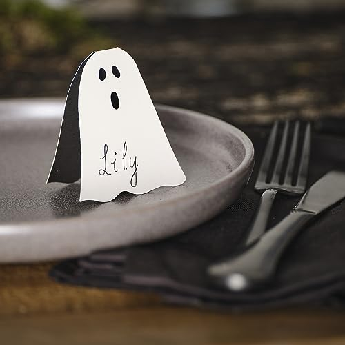 Ginger Ray Halloween Ghost Paper Place Karten Party Tischdekoration 6 Stück