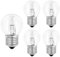SCNNC Halogen Glühbirne G45 E27 28W Dimmbar AC 230V, 370LM Warmweiß 2700K, Klar Halogen Leuchtmittel E27 Kugel für Deckenleuchte, Wandlampe, Stehlampe, 5 Stück