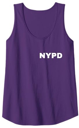 NYPD New York Police Department Uniform mit Aufdruck auf der Vorderseite Tank Top
