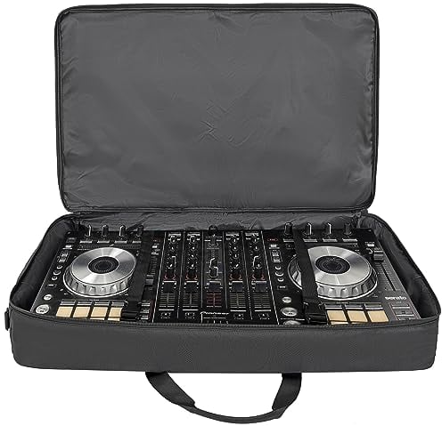 ITHWIU Gepolsterte DJ-Controller-Tasche für XDJ-RX2 XDJ-RX3 Case Prime 4 MCX8000 Numark NVII Mixtrack Pro 3 NV Platinum, 31,5 x 19,5 x 4,7 Zoll