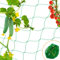 Ranknetz Gurken, Fläche 15m² Rankhilfe Gurken Ranknetz mit 50 Kabelbindern, 5 x 3m Rankhilfen Tomaten Gitter Netz für Kletterpflanzen Pflanzennetz mit Großer Maschenweite für Garten und Gewächshaus