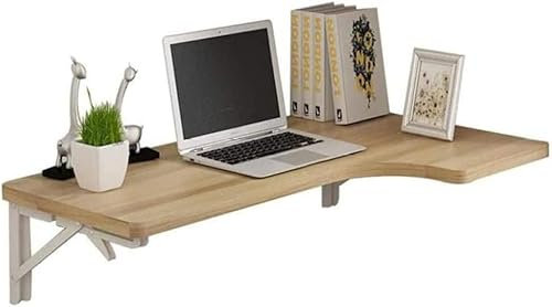 OPiCa Klapptisch Ecktyp Wandklapptisch Computertisch Klappbarer Wandtisch Massivholz-Büroarbeitstisch 5 Größen, 100 x 60 x 40 (100 x 60 x 40)