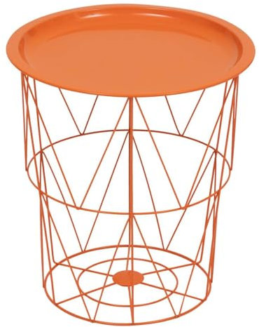 Atmosphera - Beistelltisch Kumi orange 40x37x37cm