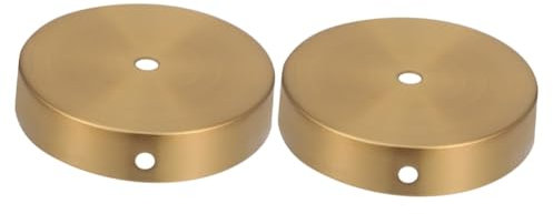 Garneck 2st Sockel Für Schreibtischlampen-chassis Lampe Mit Natürlichem Metallsockel Leichte Teile Stehen Tischlichtständer Displayglas Glatter Lampenfuß Diy Lampensockel Aus Metall Eisen