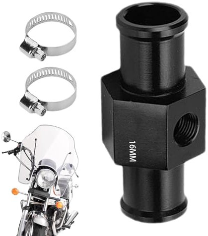 Adaptateur de capteur de radiateur, adaptateur de jauge | Joint de température d'eau en alliage d'aluminium pour jauge de température d'eau Glowshift