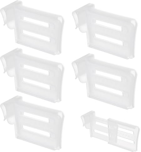 XPEX 5 Pezzi Organizer Frigorifero Salvaspazio Divisori per Frigorifero Ferma Bottiglie per Frigorifero Organizzatori Regolabili,Divisori frigorifero Fermabottiglie Frigorifero Divisore