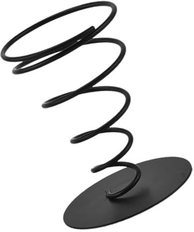 TOPBATHY Wrought Iron Single Head French Fries Rack Skewers Burger Hanger Fries Cup Holder Cupcake Air Fryer Oven Feeder Snack Waffle Cone Holder Plates This Ninja Air Fryer Stainless Steel