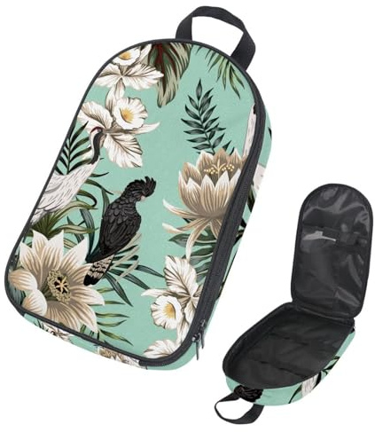 Eslifey Camping-Kochutensilien-Organizer-Tasche, exotische Sommer-Ananas, geometrische tragbare Aufbewahrungstasche für Grill, Camping, Kochgeschirr, Küchenset, Mehrfarbig 14, 14.7x8.74x2.17in