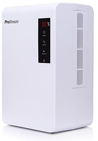 Pro Breeze® 3000ml Dehumidifier for Home - for Damp, Mould, Moisture in Home, Bathroom, Bedroom, Caravan, Office, Garage